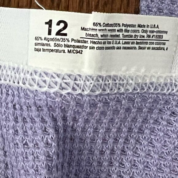 Vintage girls thermal leggings size 12 and 14/16 - Picture 4 of 4